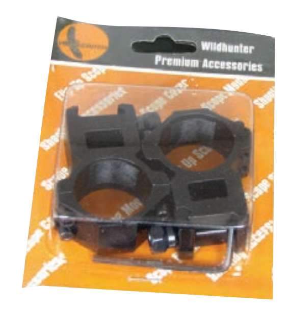 LYCAN Wildhunter Pro-Mounts High 30mm Ring 9-11mm Base
