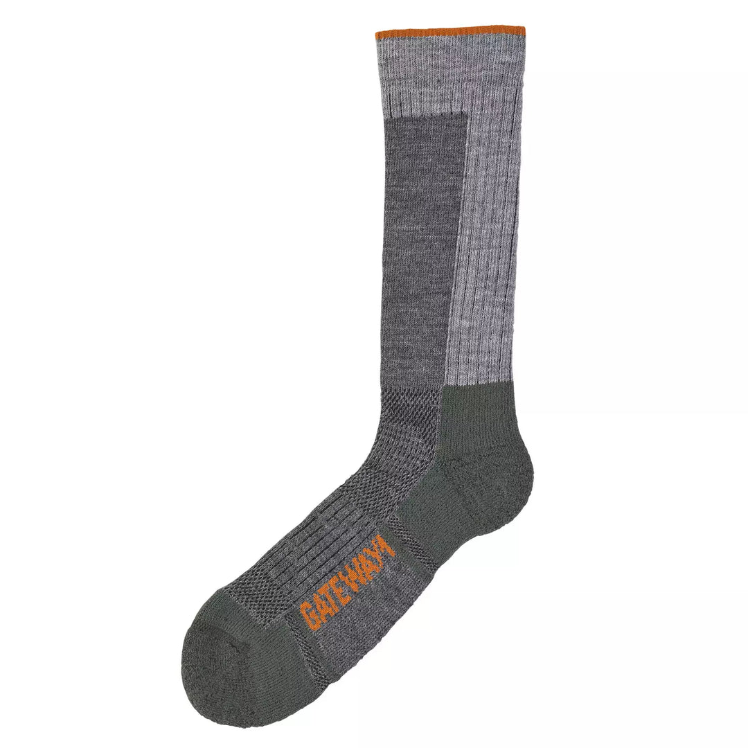 Gateway1 Boot Calf socks, Olive grey