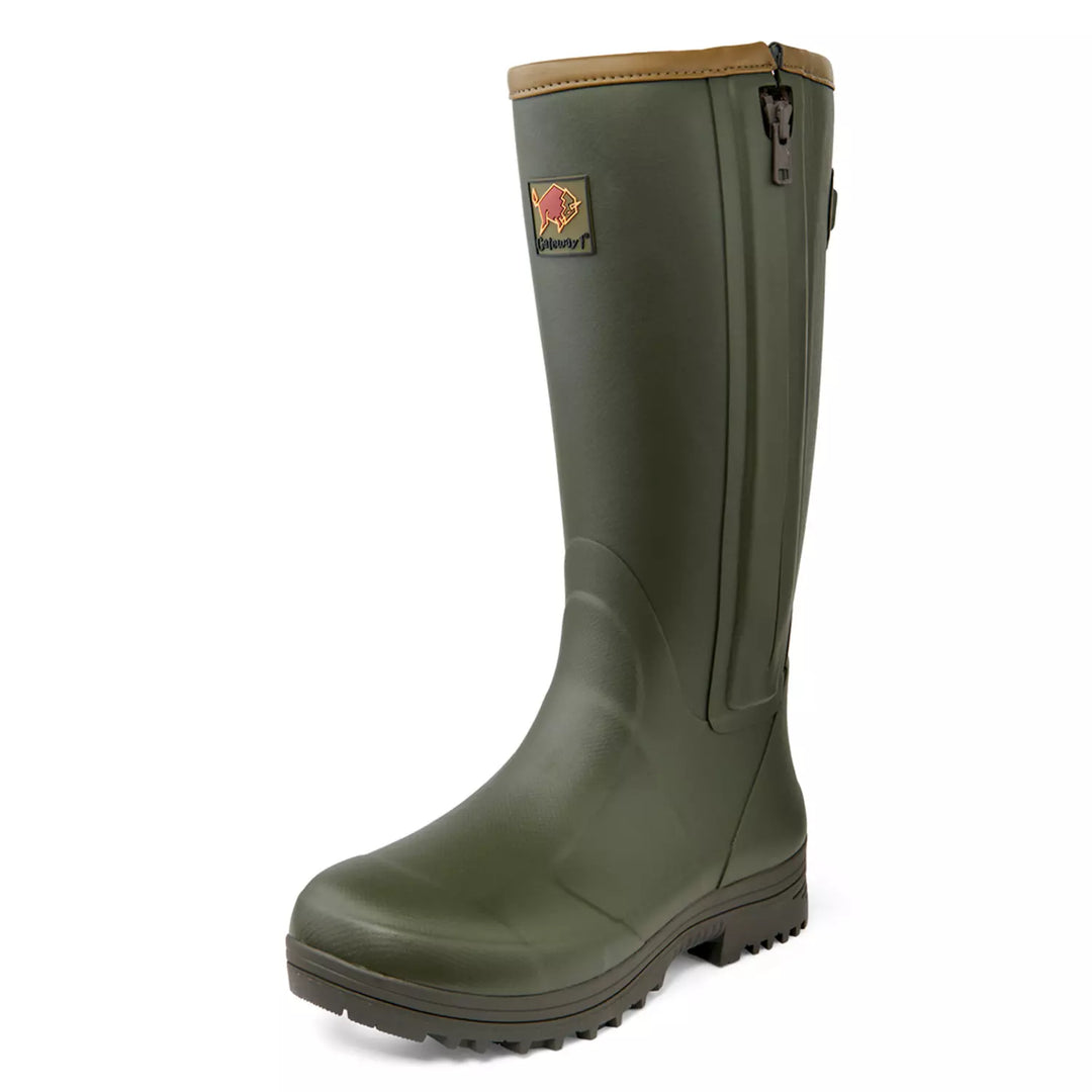 Gateway1 | Pheasant Game Boots | 18" 5mm side-zip | Dark Olive