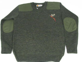 Wildhunter Emb V Neck Sweater