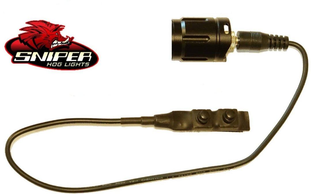 Sniper Hog Lights | Tail Cap With Remote Wired Eliminator Switch